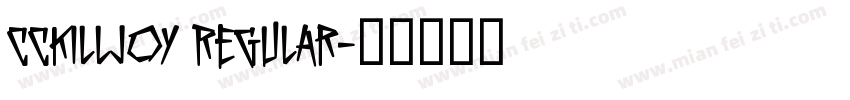 CCKillJoy Regular字体转换